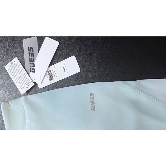 GUESS SKYLINE LIGHT BLUE AGNES LEGGINGS SIZE L P1-30 NEW - Picture 4 of 16